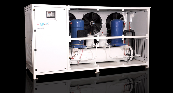 air cooled scroll chiller model ycal